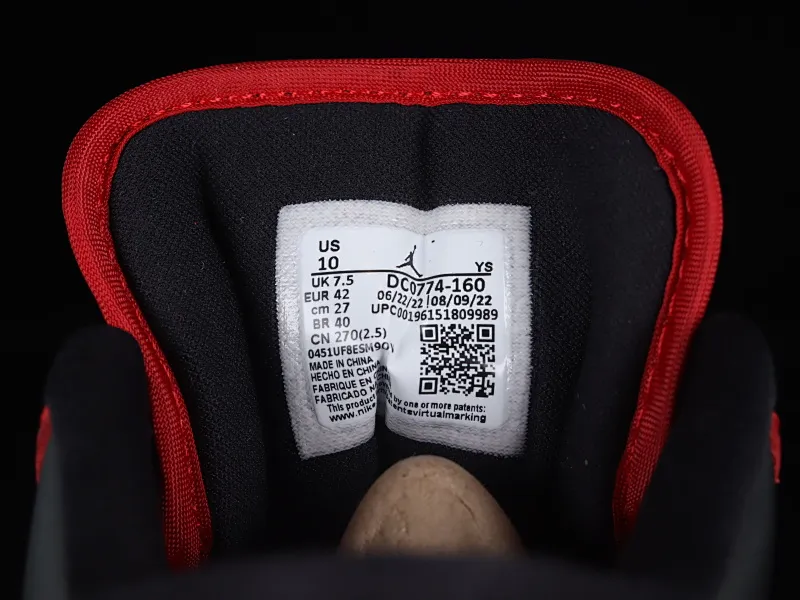 All categories Air Jordan Jordan series basketball shoes Air Jordan 1 Low G version pure original Air Jordan 1 Low "Chicago Bulls" AJ1 Joe 1 Chicago red DC0774-160